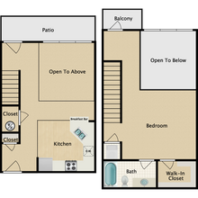 Townhouse B 103 floor plan